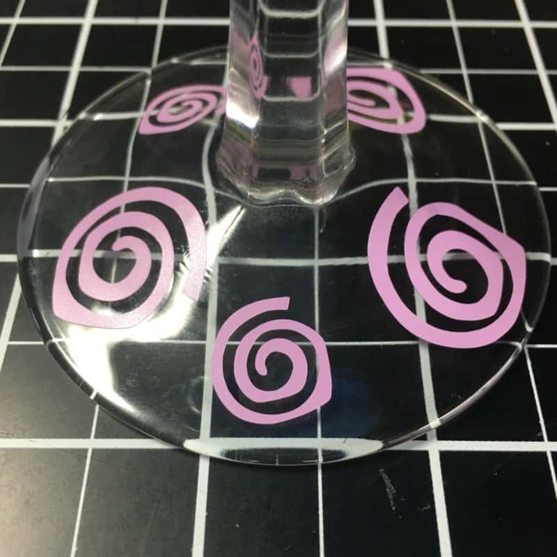 Tutorial: Reverse Glass Etching with Silhouette Cameo or Cricut Explore - by cuttingforbusiness.com