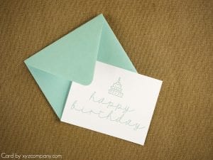 Easy, Free Small Business Marketing by Wishing Your Friends a Happy Birthday - Awesome for Silhouette Cameo, Cricut Explore, and other maker small businesses - by cuttingforbusiness.com