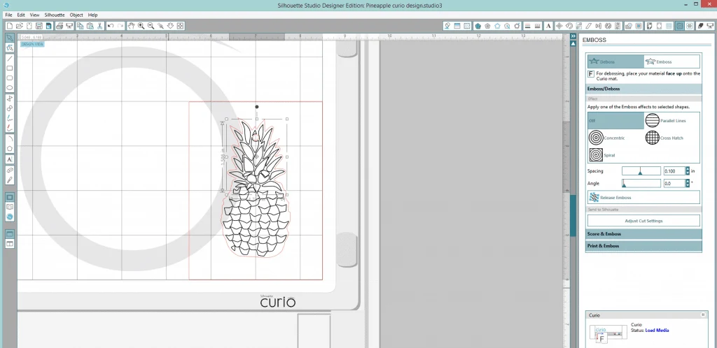 Tutorial: Etch Acrylic with your Silhouette Curio - by cuttingforbusiness.com