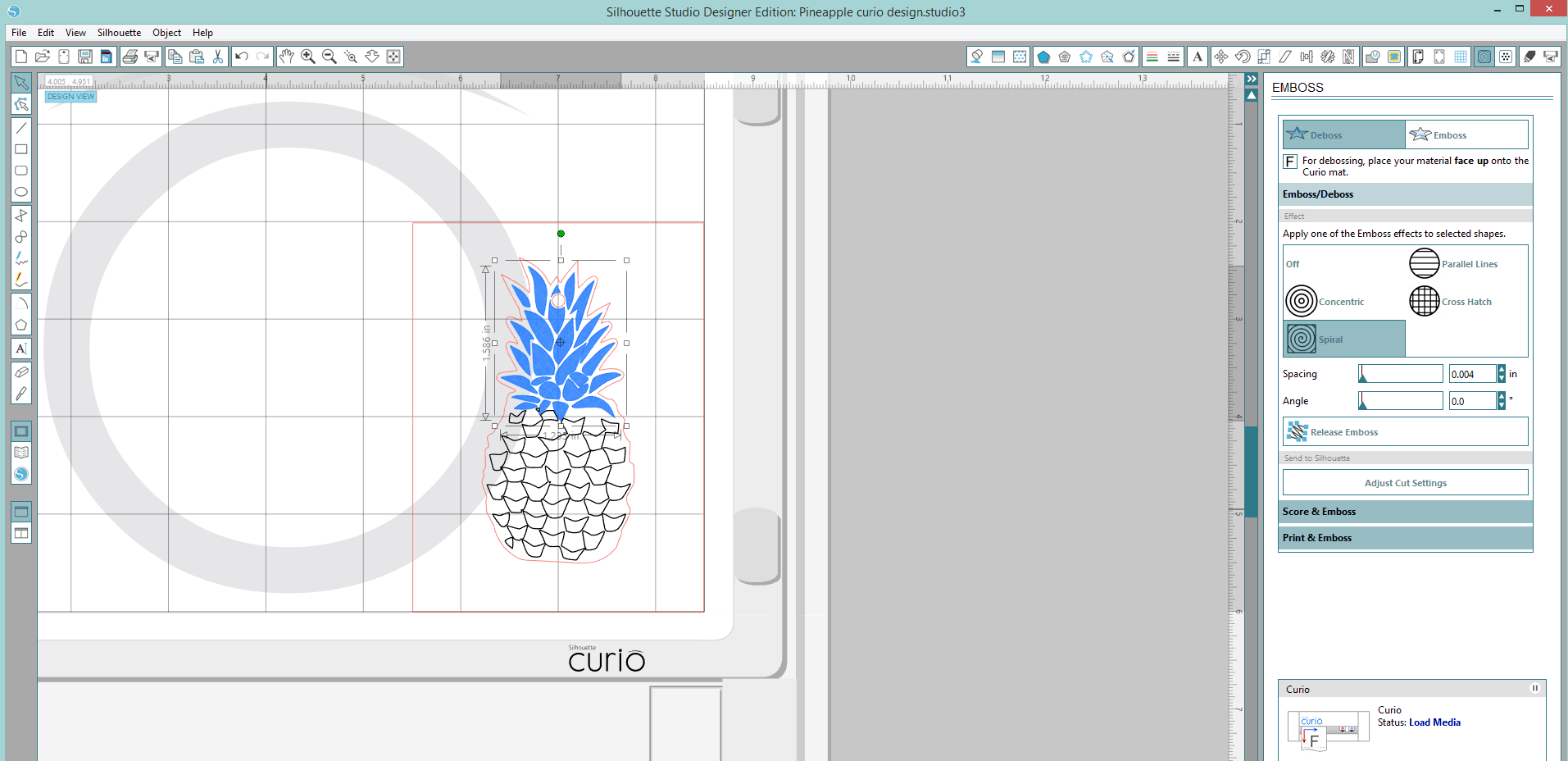 Tutorial Etch Acrylic with your Silhouette Curio by