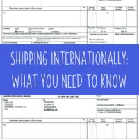 Shipping Internationally: What You Need to Know for Silhouette and Cricut Craft Business Owners - by cuttingforbusiness.com.