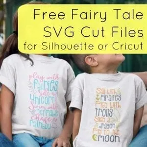 Free Fairy Tale Inspired SVG Cut Files for Silhouette Cameo or Cricut Explore - by cuttingforbusiness.com