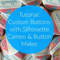 Tutorial: Custom Buttons with Silhouette Cameo and Button Maker - by cuttingforbusiness.com