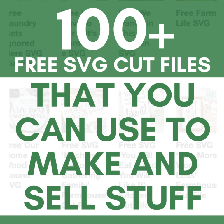 100+ Free Commercial Use Cut Files for Crafters