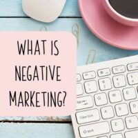 Negative Marketing for Crafters - Silhouette Cameo and Portrait or Cricut Explore or Maker - by cuttingforbusiness.com