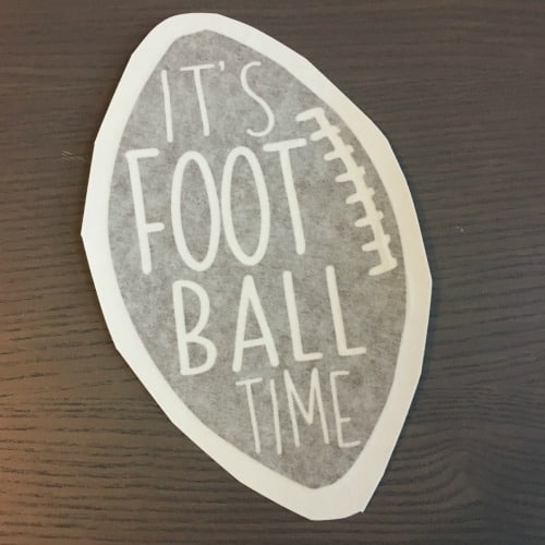 Hot Fall Product: Customized NFL Clear Stadium Bags with your Silhouette Cameo or Cricut Explore or Maker - by cuttingforbusiness.com