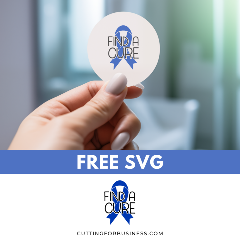 Free Cancer SVG – Find a Cure