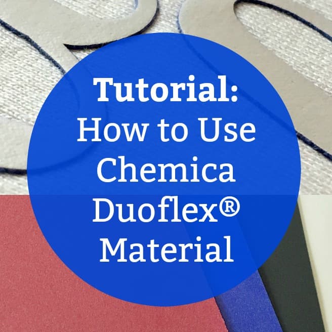 Tutorial: How to Use DuoFlex® Heat Transfer Material - Silhouette Cameo, Cricut Explore or Maker - by cuttingforbusiness.com