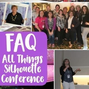 FAQ: All Things Silhouette Conference - What the Heck Is It? - Cameo - Curio - Mint - Portrait - by cuttingforbusiness.com