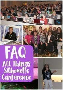 FAQ: All Things Silhouette Conference - What the Heck Is It? - Cameo - Curio - Mint - Portrait - by cuttingforbusiness.com