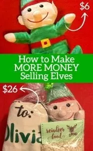 How to Make More Money Selling Personalized Christmas Elves with your Silhouette Cameo or Cricut Explore or Maker - by cuttingforbusiness.com