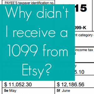 Will I get a 1099 from Etsy? Find out if you meet the criteria. By cuttingforbusiness.com