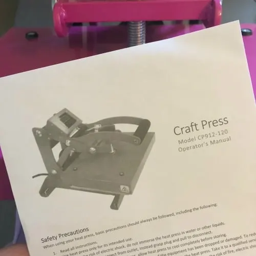 Review: Heat Press Rental Program by Happy Crafters - by cuttingforbusiness.com