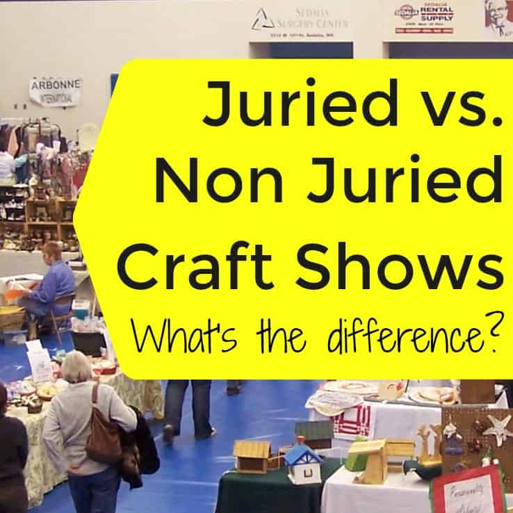 5 Must Read Articles on Craft Shows - What's the difference between juried and non juried shows? By cuttingforbusiness.com