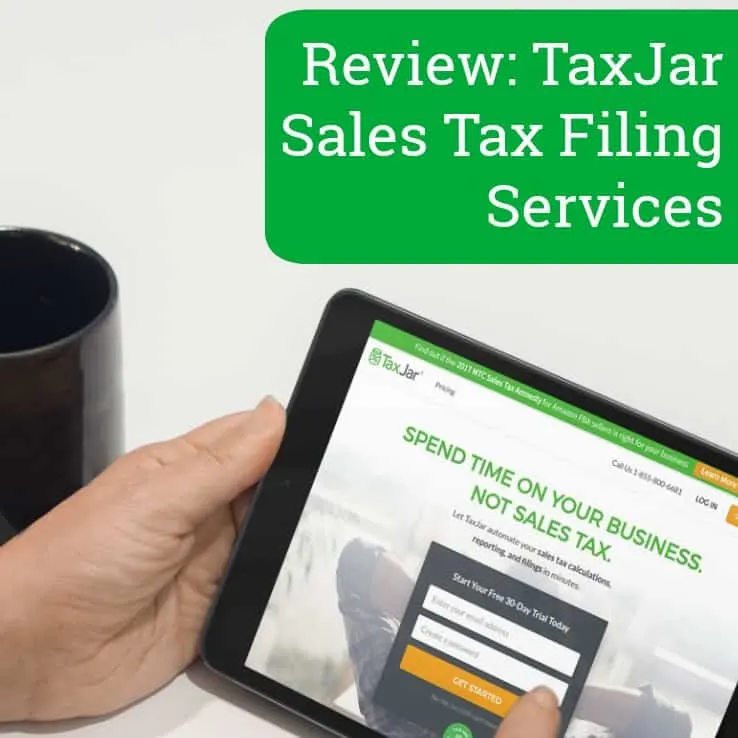 Review: TaxJar Sales Tax Filing Service - A great resource for Silhouette Cameo or Cricut Explore or Maker craft businesses - by cuttingforbusiness.com