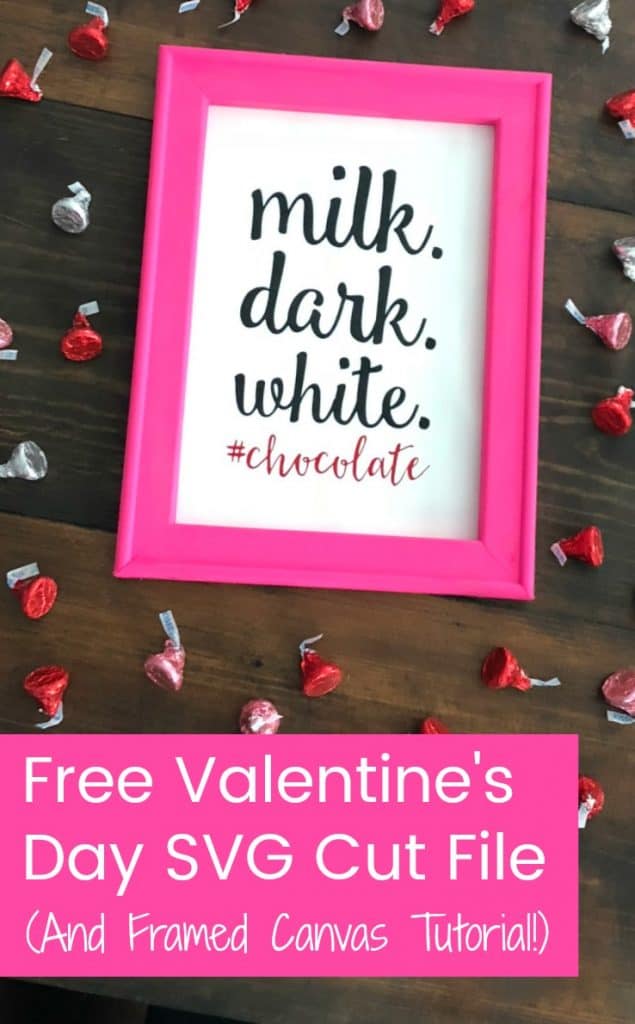 Free Valentine's Chocolate SVG Cut File (with Reverse Canvas Tutorial) for Silhouette Portrait or Cameo and Cricut Explore or Maker - by cuttingforbusiness.com