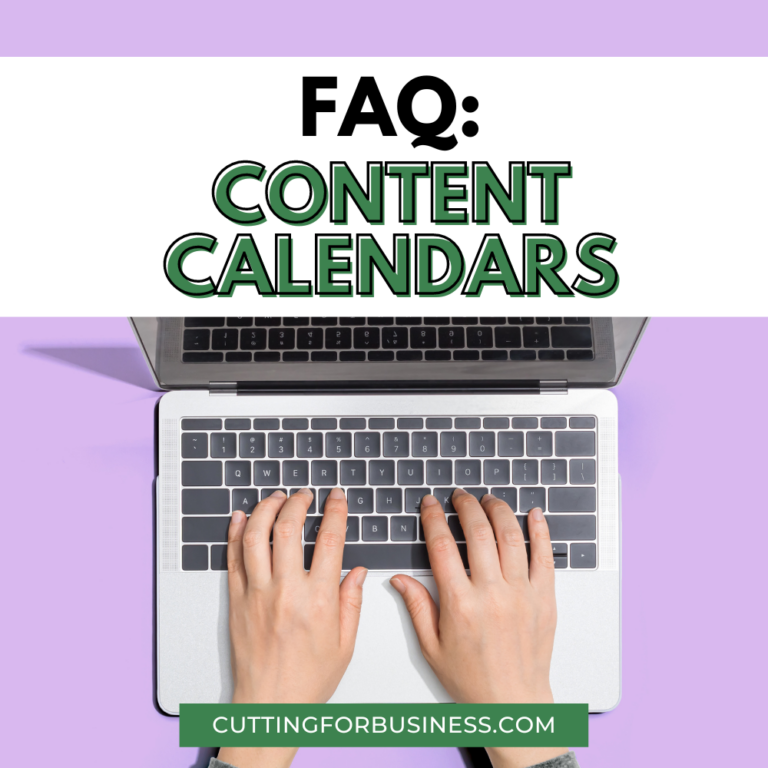 FAQ: Social Media Content Calendars