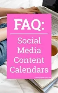 FAQ: Social Media Content Calendars in Your Silhouette Cameo or Portrait and Cricut Explore or Maker Small Business - by cuttingforbusiness.com