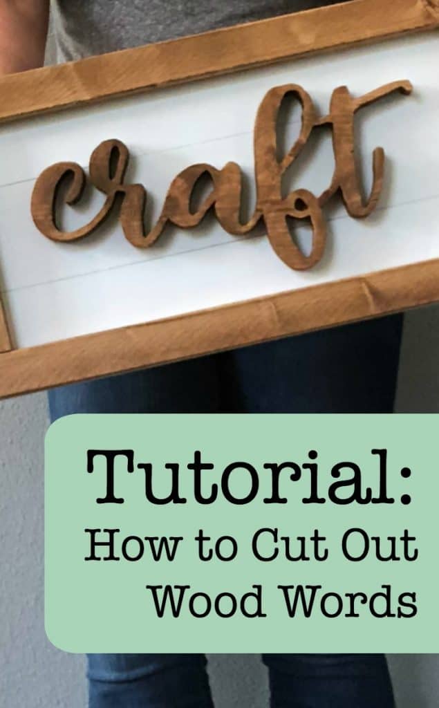 Tutorial How to Cut Out Wood Words & Shapes Using a Scroll Saw