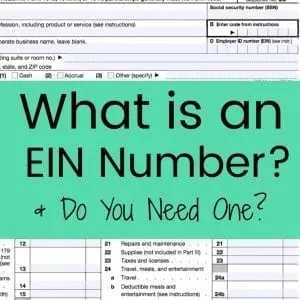 What is an EIN Number? Do You Need One? Great for Silhouette Cameo, Curio, or Portrait and Cricut Explore or Maker Crafters - by cuttingforbusiness.com