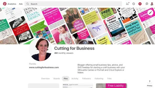 New Feature: Pinterest Cover Photos + Minor Updates - Great for bloggers and small business owners - by cuttingforbusiness.com