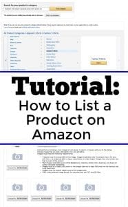 Tutorial: How to Create a Product Listing on Amazon - by cuttingforbusiness.com
