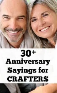 30+ Anniversary Sayings for Silhouette Portrait or Cameo and Cricut Explore or Maker Crafters - by cuttingforbusiness.com