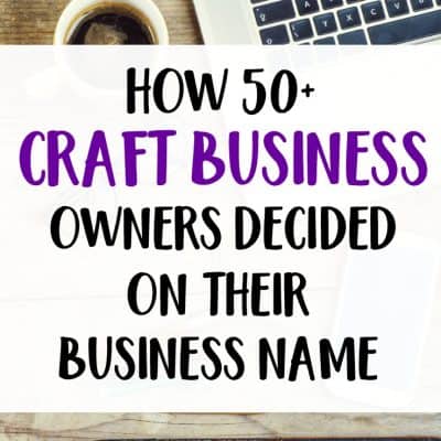 In Their Words How 50 Craft Business Owners Named Their Business Cutting For Business