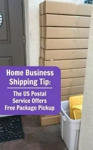 How to Schedule a Package Pickup Using the USPS Mobile App - Great for Etsy shop owners and Silhouette Portrait or Cameo and Cricut Explore or Maker business owners - by cuttingforbusiness.com