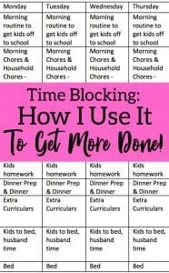 Time Blocking: How I Use it to Be More Productive - Great for small and craft business owners - by cuttingforbusiness.com