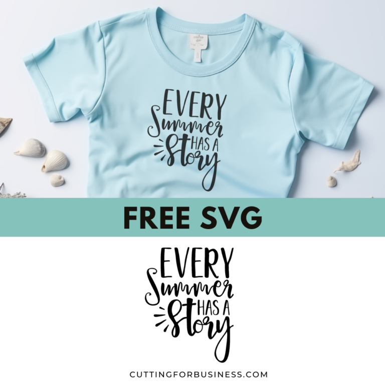 Free SVG – Every Summer Has a Story