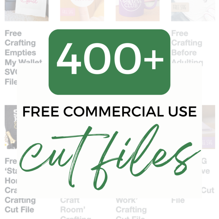 160+ Free Commercial Use SVG Cut Files