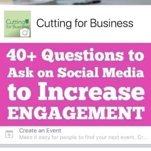 40+ Questions to Ask to Boost Social Media Engagement - Great for Silhouette Cameo and Cricut Explore or Maker Craft Businesses - by cuttingforbusiness.com