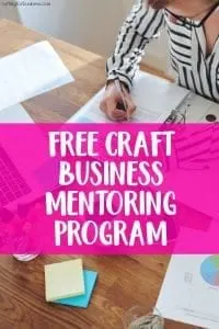 New: Free Mentoring Program for Silhouette Portrait or Cameo and Cricut Explore or Maker Craft Business Owners - by cuttingforbusiness.com