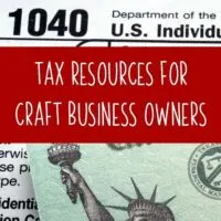 Tax Resources for Craft Business Owners - Silhouette Portrait or Cameo and Cricut Explore or Maker - by cuttingforbusiness.com