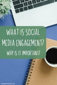 What is Social Media Engagement? A good read for Silhouette Cameo and Cricut Explore or Maker small business owners - by cuttingforbusiness.com