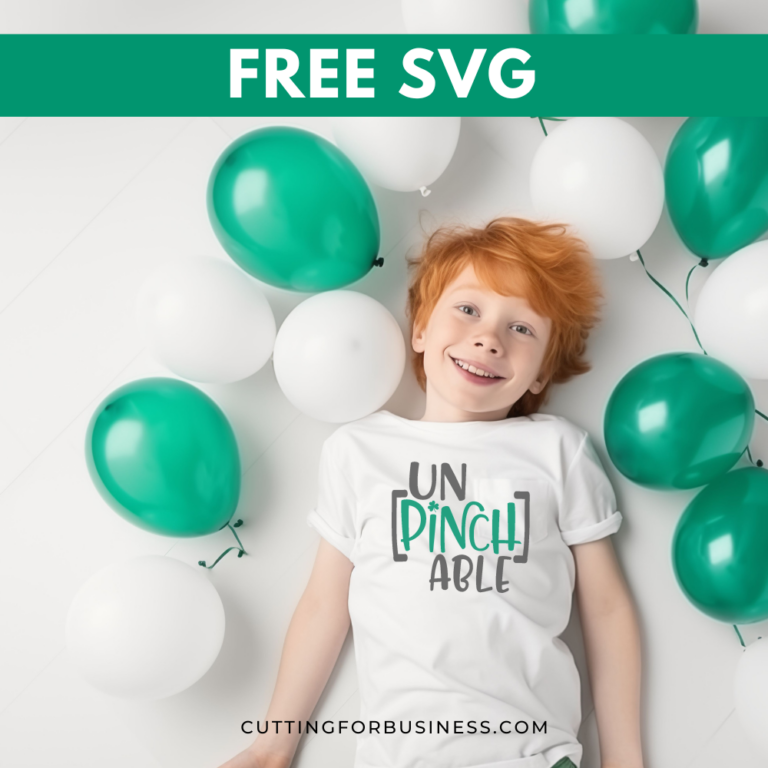 Free St. Patrick’s Day SVG – UnPINCHable