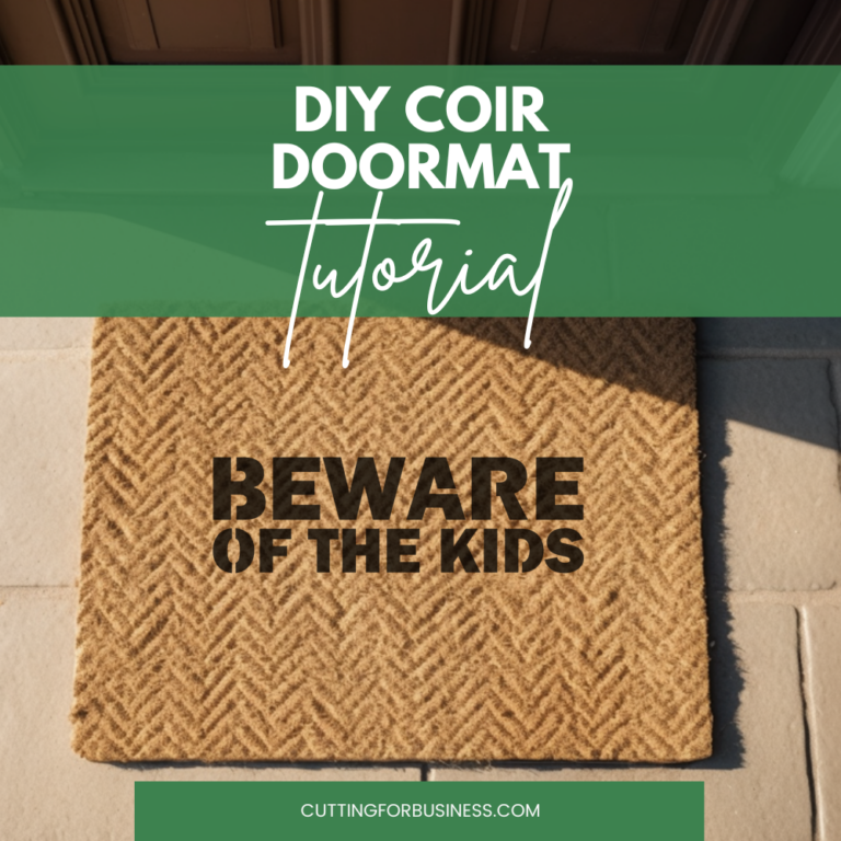 DIY Coir Doormat Tutorial and Costs