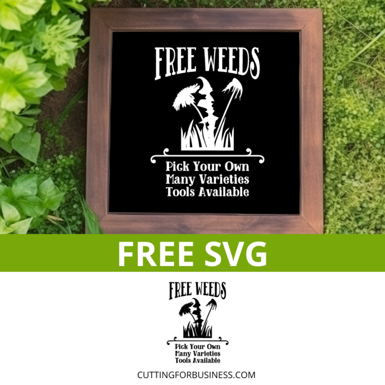 Free Garden Weeds SVG