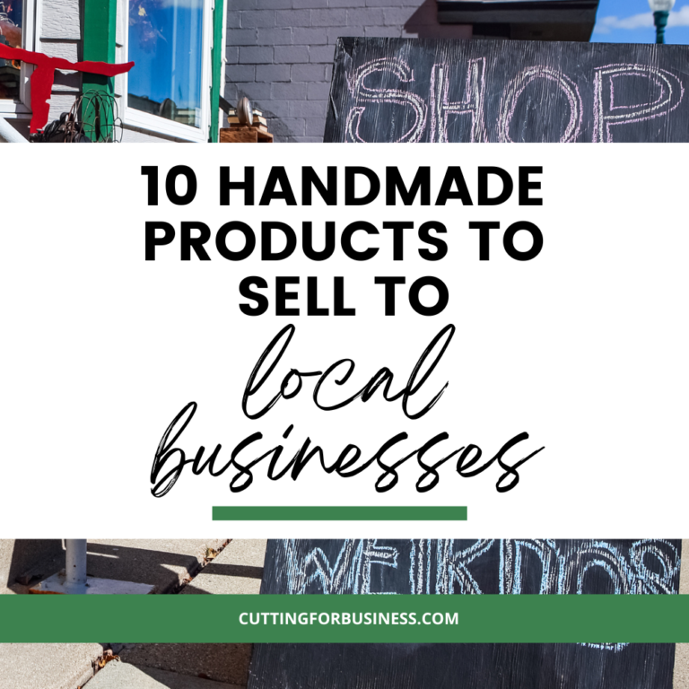 10 Handmade Products to Sell to Local Businesses