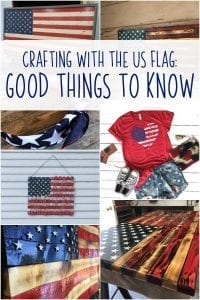 Crafting with the US Flag: What You Need to Know - Great for Silhouette Portrait or Cameo and Cricut Explore or Maker crafters - by cuttingforbusiness.com