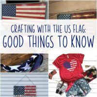Crafting with the US Flag: What You Need to Know - Great for Silhouette Portrait or Cameo and Cricut Explore or Maker crafters - by cuttingforbusiness.com