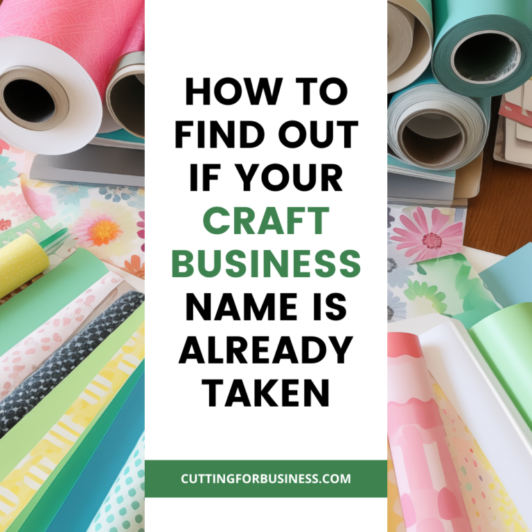 How to Find Out If Your Craft Business Name is Already Taken