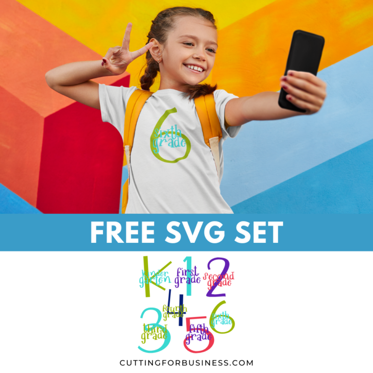 Free Back to School SVG Set