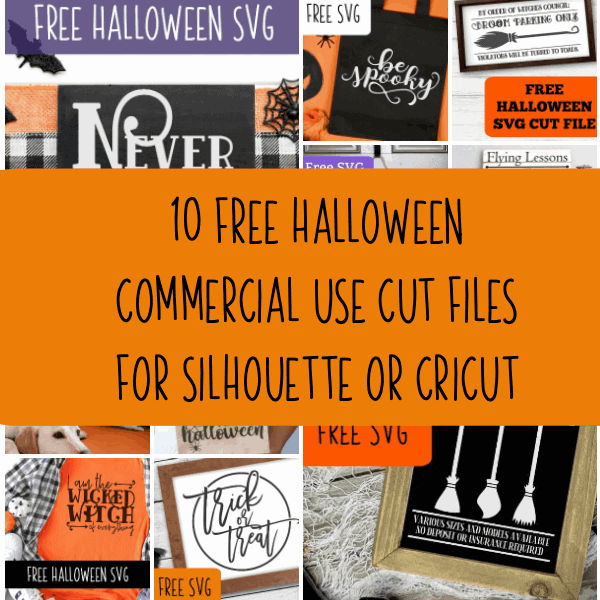 10 Free Halloween Cut Files With Commercial Use Cutting For Business