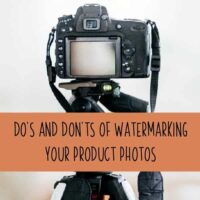 Do's and Don'ts of Watermarking Photos of your Handmade Items - Silhouette Portrait or Cameo and Cricut Explore or Maker - by cuttingforbusiness.com