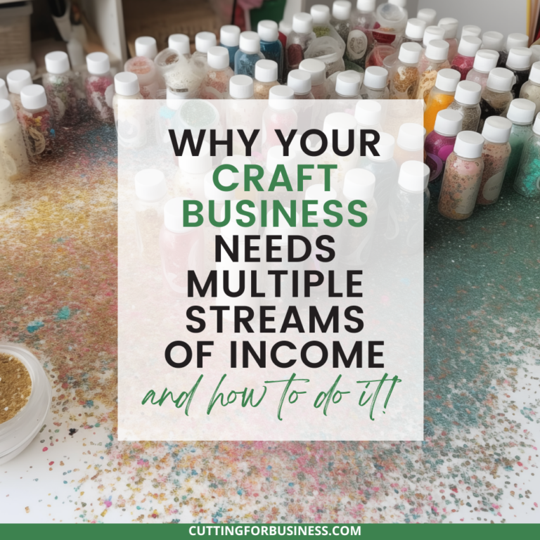 Why Your Craft Business Needs Multiple Streams of Income & How to Do It