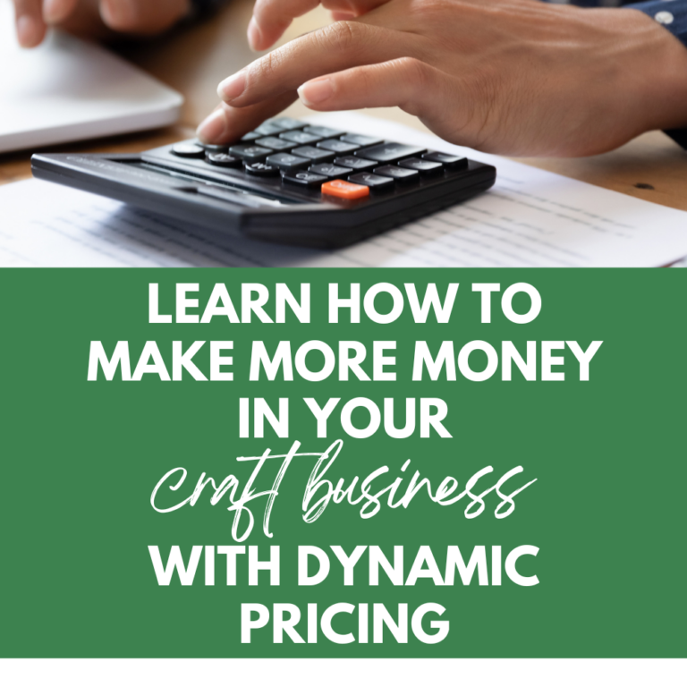 Static Pricing vs Dynamic Pricing for Craft Businesses