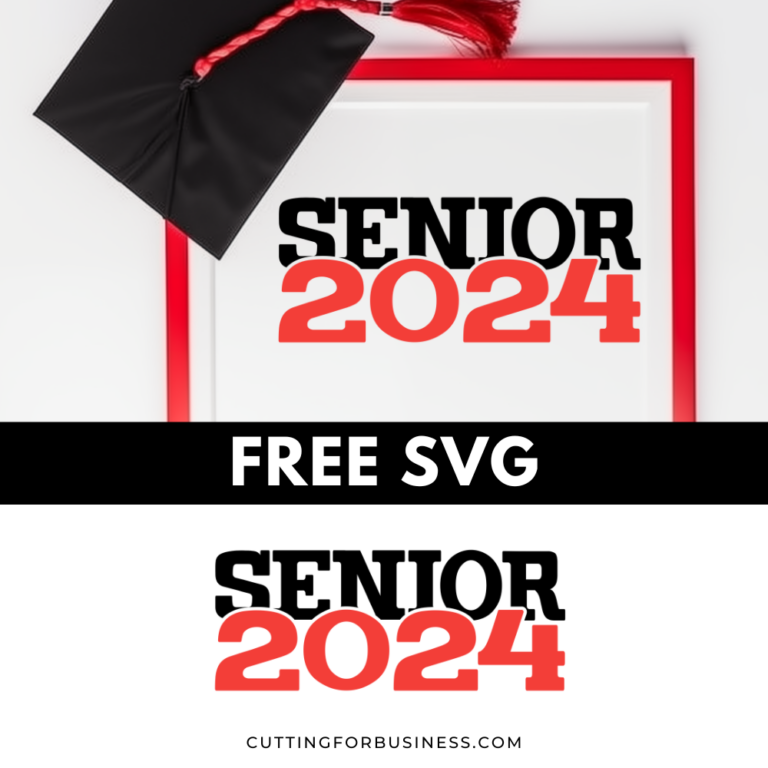 Free Senior 2024 SVG