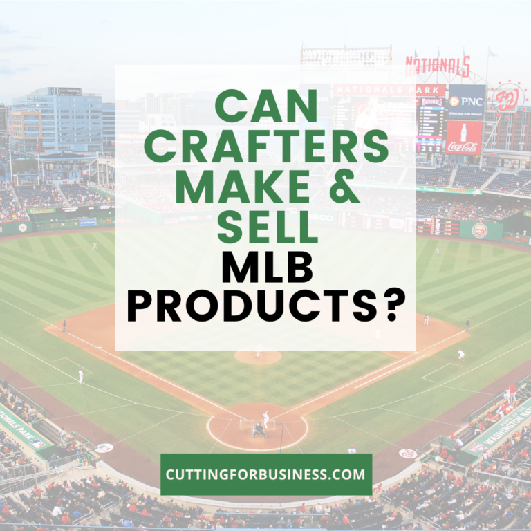 Can Crafters Make and Sell Major League Baseball (MLB) Products